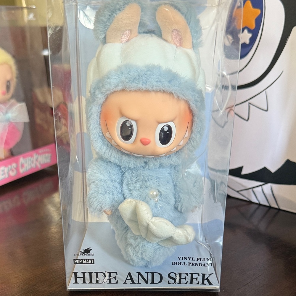 Pop Mart Hide and Seek Blue Bunny Doll